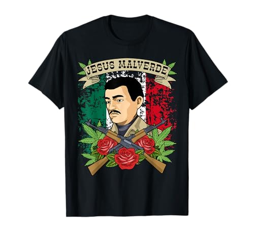 Jesus Malverde Tshirt Damen Herren Mexico Jesus Malverde T-Shirt Jesus Malverde Tshirt Damen Herren Mexico Jesus Malverde T-Shirt von Jesus Malverde Shirts
