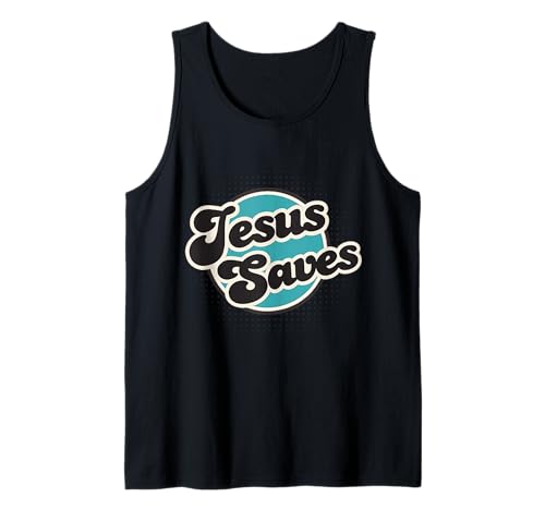 Jesus rettet, Männer, Frauen, Jugendliche und Mädchen Tank Top Jesus rettet, Männer, Frauen, Jugendliche und Mädchen Tank Top von Jesus Saves, Christian Faith