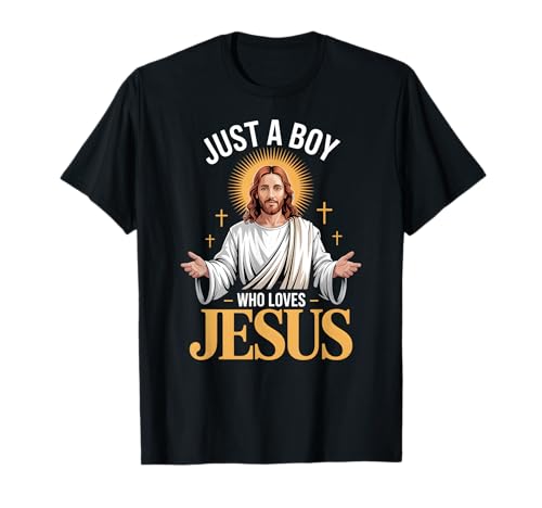Jungen Jesus T-Shirt von Jesus Shirts & Gifts for Boys
