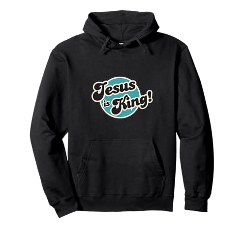 Jesus ist König, Männer, Frauen und Jugend Pullover Hoodie von Jesus is King, Retro