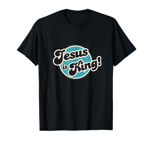 Jesus ist König, Männer, Frauen und Jugend T-Shirt von Jesus is King, Retro