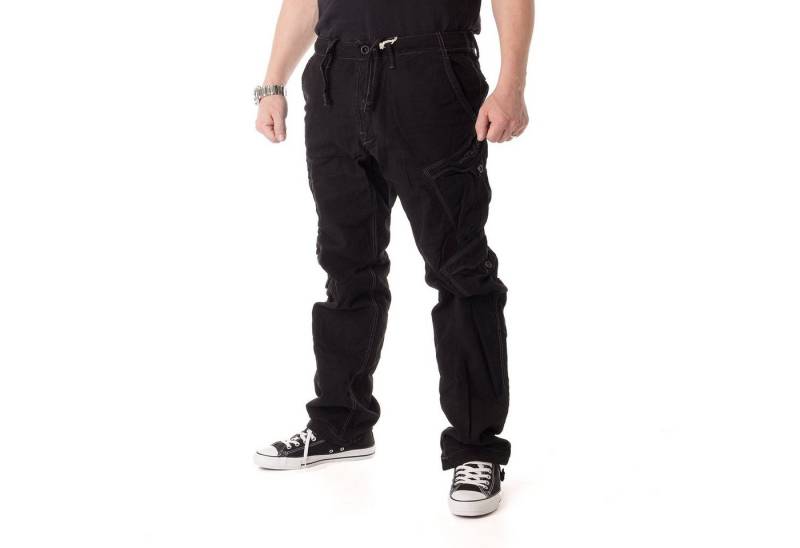 Jet Lag Cargohose Hose Jet Lag FW010 black von Jet Lag