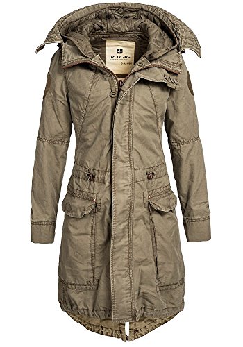 Jet Lag Damen Winterjacke Winterparka khaki L von Jet Lag