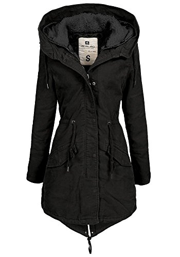 Jet Lag Damen Winterparka FW120 XL-Kapuze black 2 3XL von Jet Lag