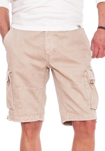 Jet Lag Herren Cargo Shorts 21-753, Farbe:Humus, XXL von Jet Lag
