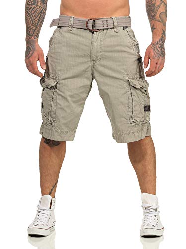 Jet Lag Herren Cargo Shorts Take Off 7 Grey W44 von Jet Lag