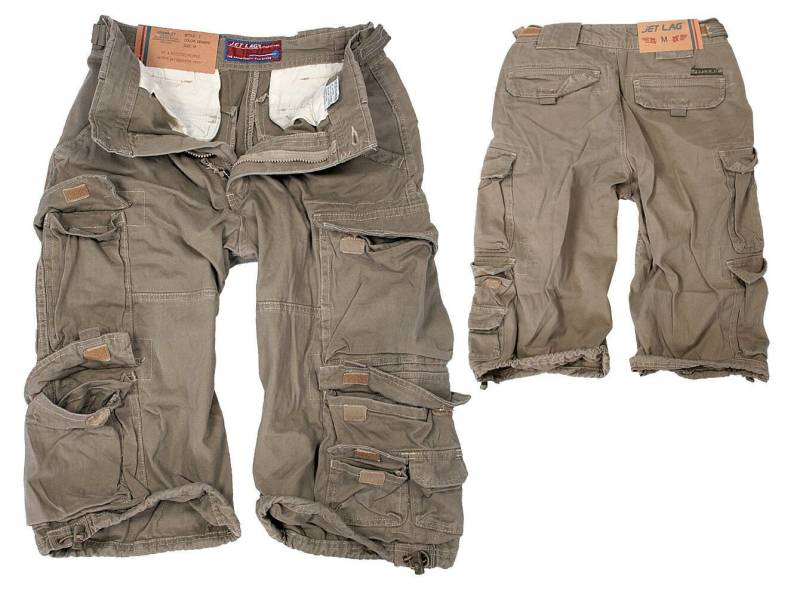 Jet Lag Shorts Cargo Shorts Kurze Hose Lang Short Bermuda 3 /4 Sommer 007B Denim von Jet Lag