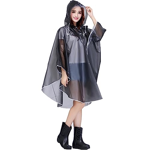 Pozlle Regenponcho damen, regenjacke für Männer und Frauen/Regenmantel,Geeignet für verschiedene Outdoor-Aktivitäten und Fahrradfahren von Pozlle