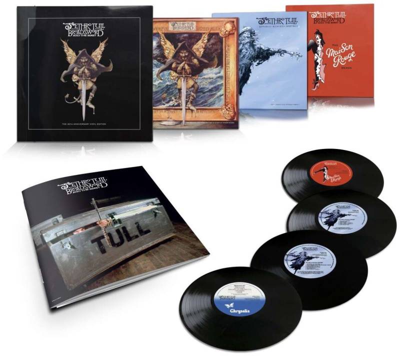 The broadsword and the beast (the 40th anniversary monster edition) von Jethro Tull - 4-LP (Box) von Jethro Tull
