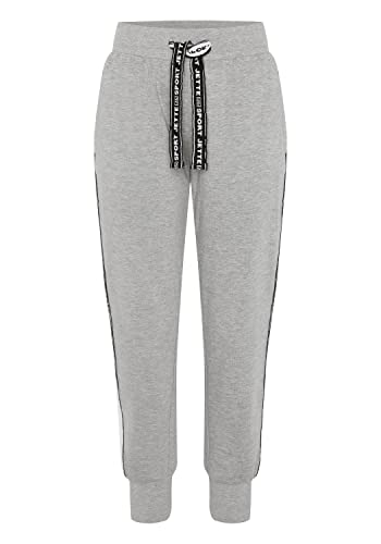 Jette Sport Sweathose mit Label-Akzenten von Jette Sport