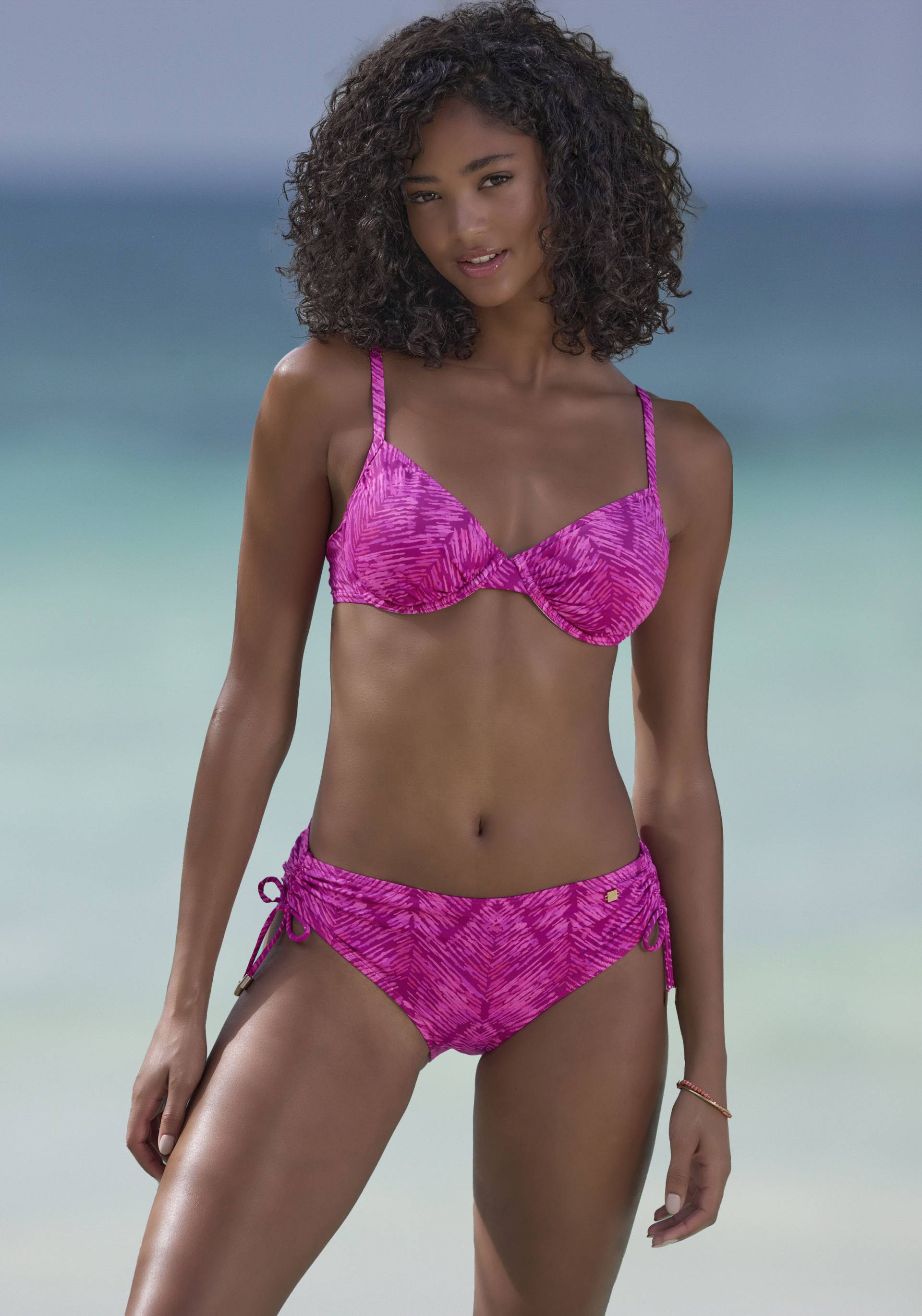 JETTE Bügel-Bikini-Top "Floretta", in Ton in Ton-Harmonie JETTE Bügel-Bikini-Top "Floretta", in Ton in Ton-Harmonie von Jette