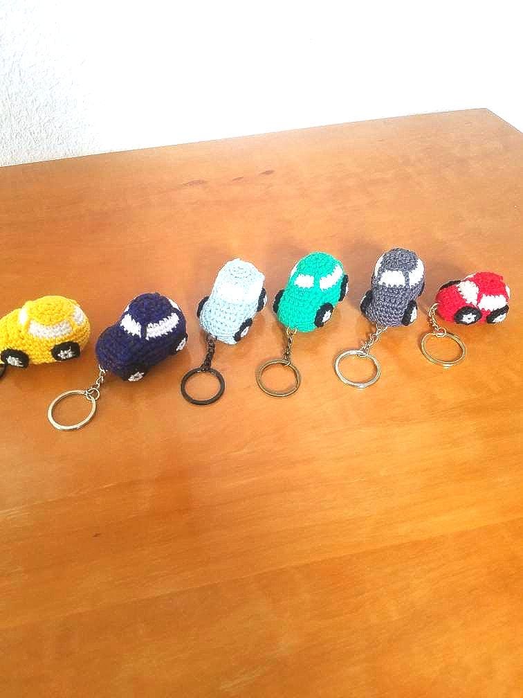 Schlüsselanhänger "Auto" von JettesGeschenkeshop