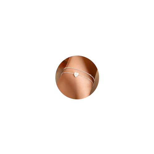 JeweBella Charm Armband mit Buchstaben für Damen Mädchen Herz Perle Personalisiertes Armband Damen Silber Gold Armbänder Damen Buchstaben Armkette Geburtstagsgeschenk für Frauen Mädchen JeweBella Charm Armband mit Buchstaben für Damen Mädchen Herz Perle Personalisiertes Armband Damen Silber Gold Armbänder Damen Buchstaben Armkette Geburtstagsgeschenk für Frauen Mädchen von JeweBella