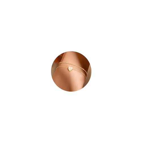 JeweBella Charm Armband mit Buchstaben für Damen Mädchen Herz Perle Personalisiertes Armband Damen Silber Gold Armbänder Damen Buchstaben Armkette Geburtstagsgeschenk für Frauen Mädchen JeweBella Charm Armband mit Buchstaben für Damen Mädchen Herz Perle Personalisiertes Armband Damen Silber Gold Armbänder Damen Buchstaben Armkette Geburtstagsgeschenk für Frauen Mädchen von JeweBella