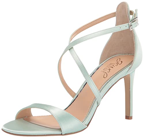 Badgley Mischka Damen Dimitra Sandale mit Absatz, Aqua Blue, 38 EU von Jewel Badgley Mischka