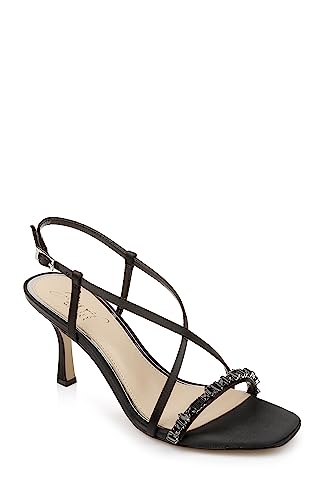 Jewel Badgley Mischka Damen Alexis Sandale mit Absatz, Schwarz, 37 EU von Jewel Badgley Mischka