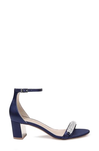 Jewel Badgley Mischka Damen Ramsay Sandale mit Absatz, Marineblau, 41 EU Jewel Badgley Mischka Damen Ramsay Sandale mit Absatz, Marineblau, 41 EU von Jewel Badgley Mischka