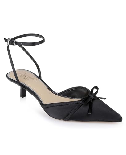 Jewel Badgley Mischka Damen Talasia Pointed Toe Kitten Heels Pumps, Schwarz, 41 EU Jewel Badgley Mischka Damen Talasia Pointed Toe Kitten Heels Pumps, Schwarz, 41 EU von Jewel Badgley Mischka