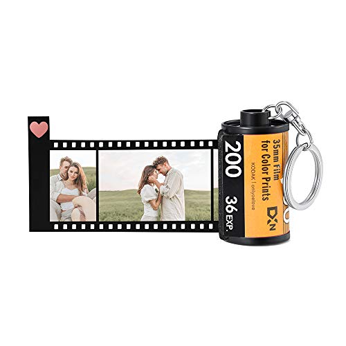 Jewel Personalisierte Foto Schlüsselanhänger mit 10 Fotostücken Gravur Druck Kamera Filmrolle Schlüsselbund Auto Bild Album Schlüsselring Geschenk für Herren Frauen Valentinstag Muttertag Jewel Personalisierte Foto Schlüsselanhänger mit 10 Fotostücken Gravur Druck Kamera Filmrolle Schlüsselbund Auto Bild Album Schlüsselring Geschenk für Herren Frauen Valentinstag Muttertag von Jewel