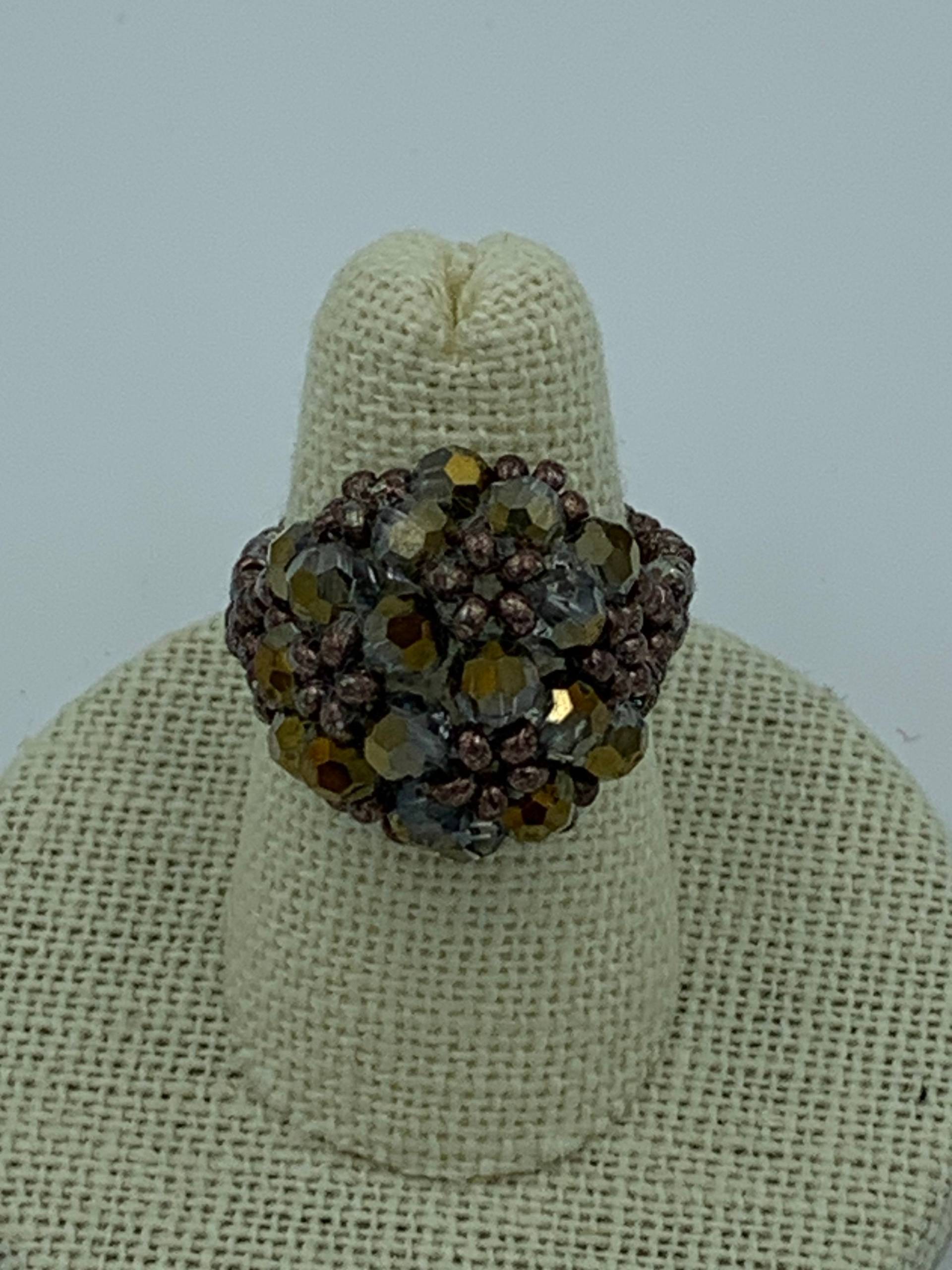 Swarovski Crystal Seed Bead Kuppelring Swarovski Crystal Seed Bead Kuppelring von JewelGrotto