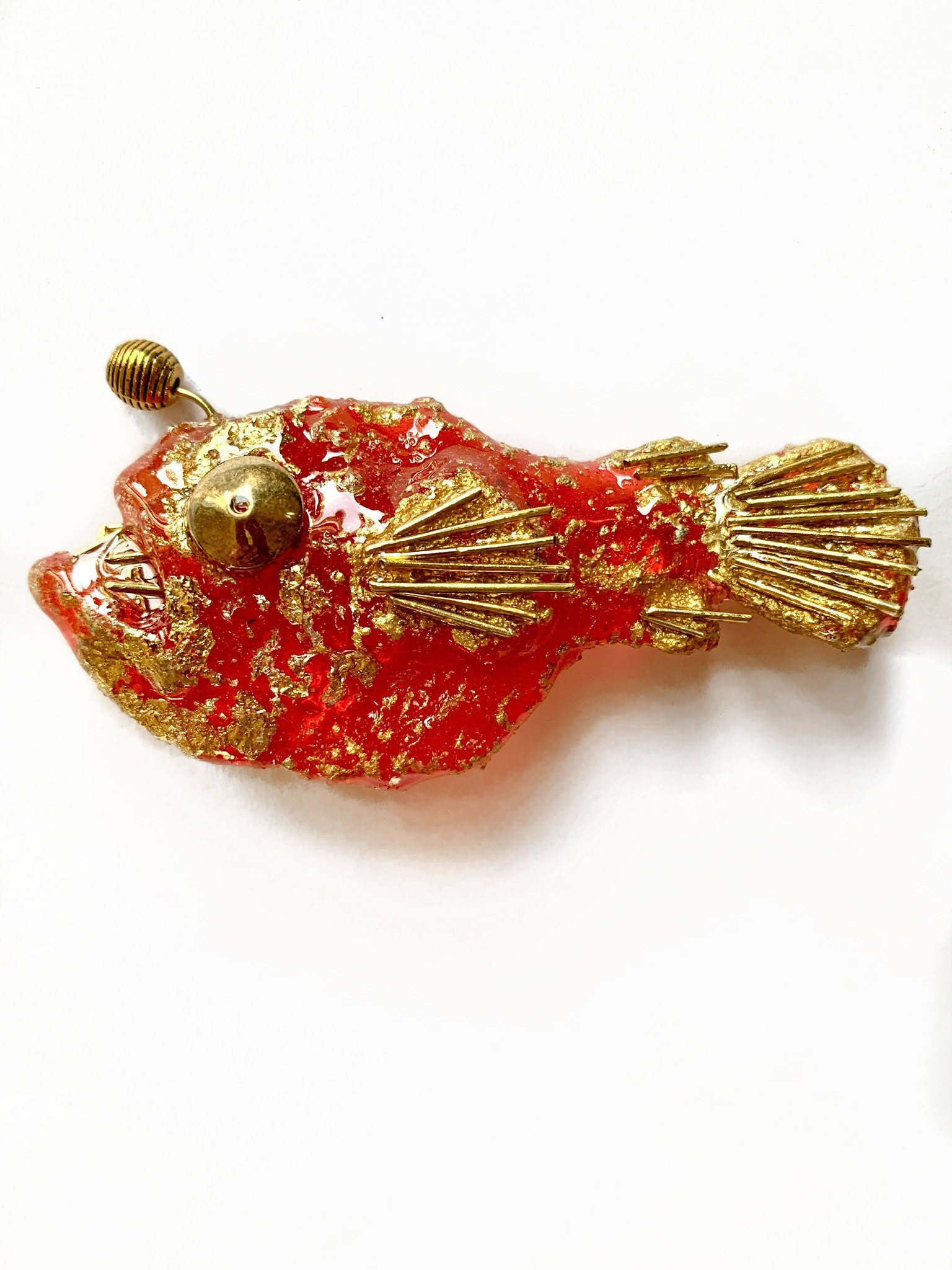 Brosche Anglerfisch Brosche Anglerfisch von Jewelarticles