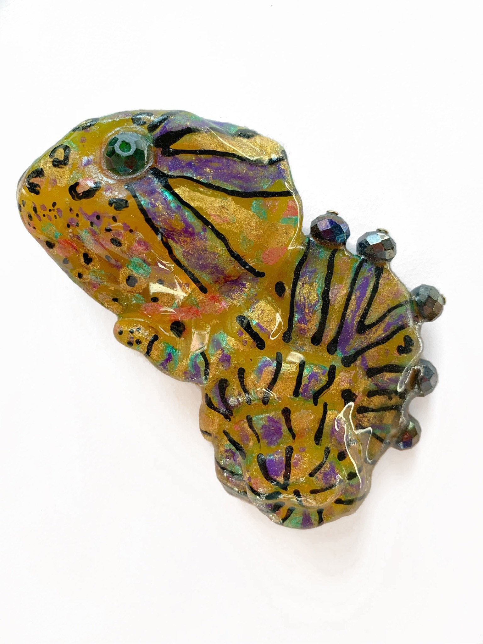 Brosche Chamäleon Brosche Chamäleon von Jewelarticles