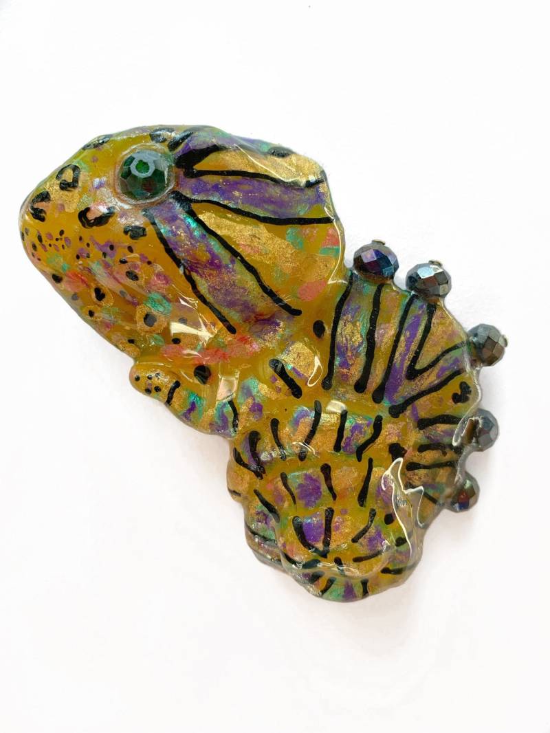 Brosche Chamäleon Brosche Chamäleon von Jewelarticles