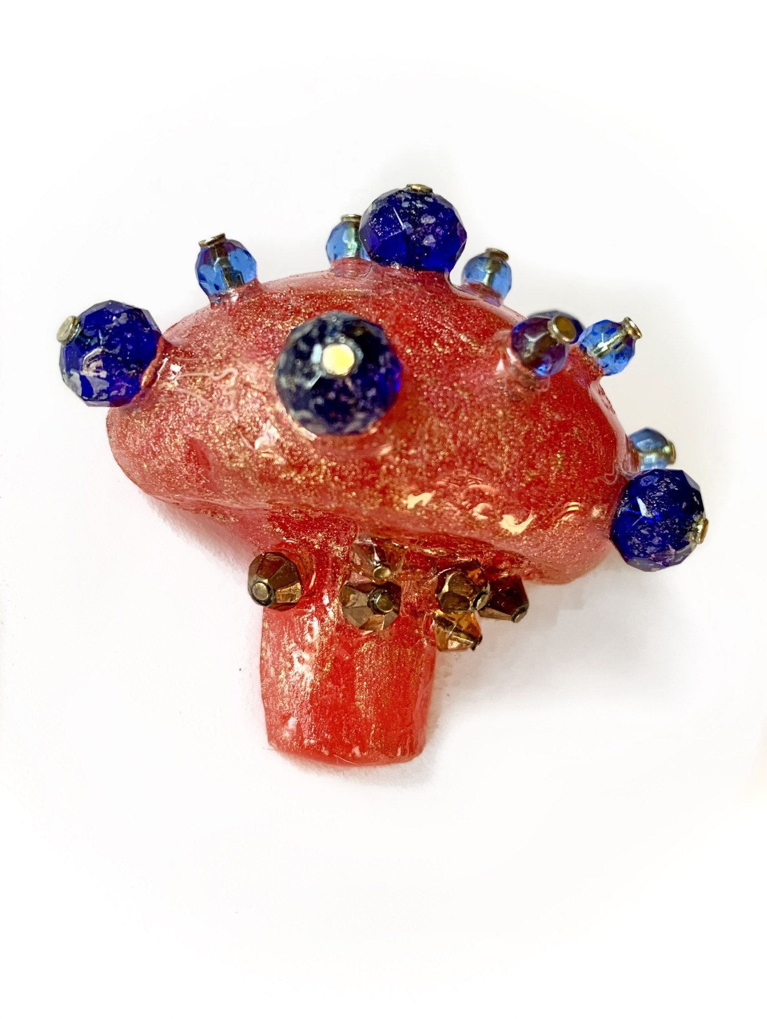 Brosche Pilz Brosche Pilz von Jewelarticles