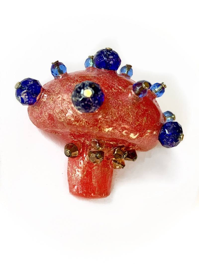 Brosche Pilz Brosche Pilz von Jewelarticles