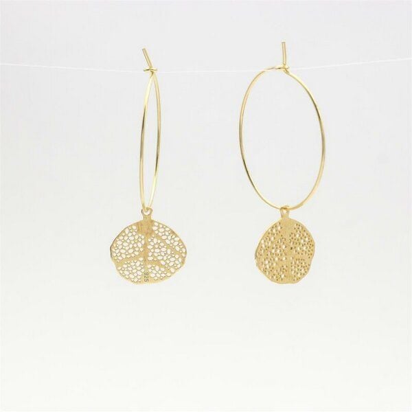 Jewelberry Kreole Small Coral Leaf von Jewelberry