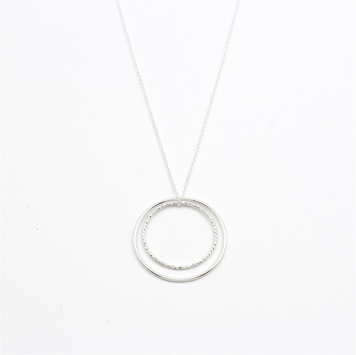 Kette Mixed Rings 60cm von Jewelberry