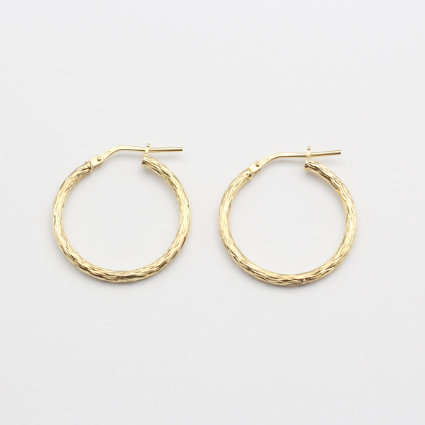 Kreolen Modell: Shiny Hoop von Jewelberry