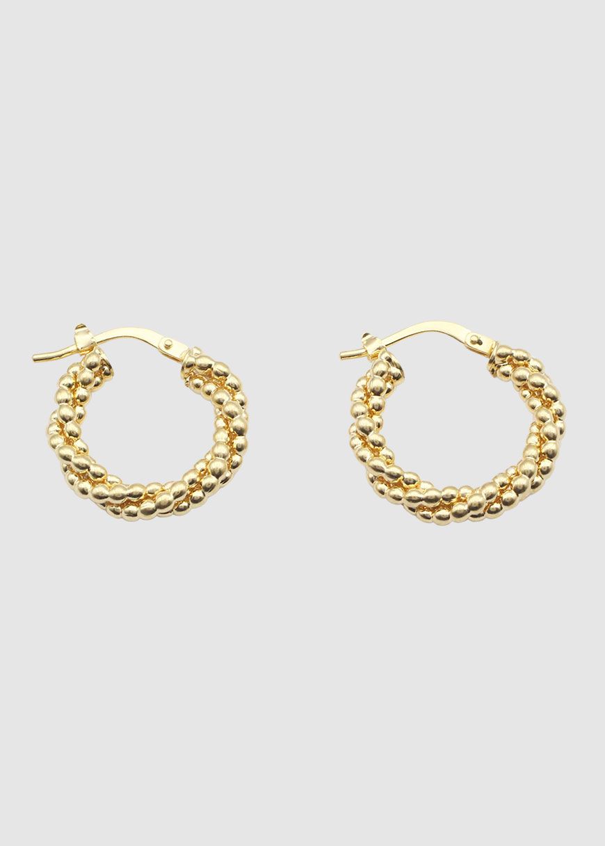 Kreolen Modell: Twisted Dots von Jewelberry