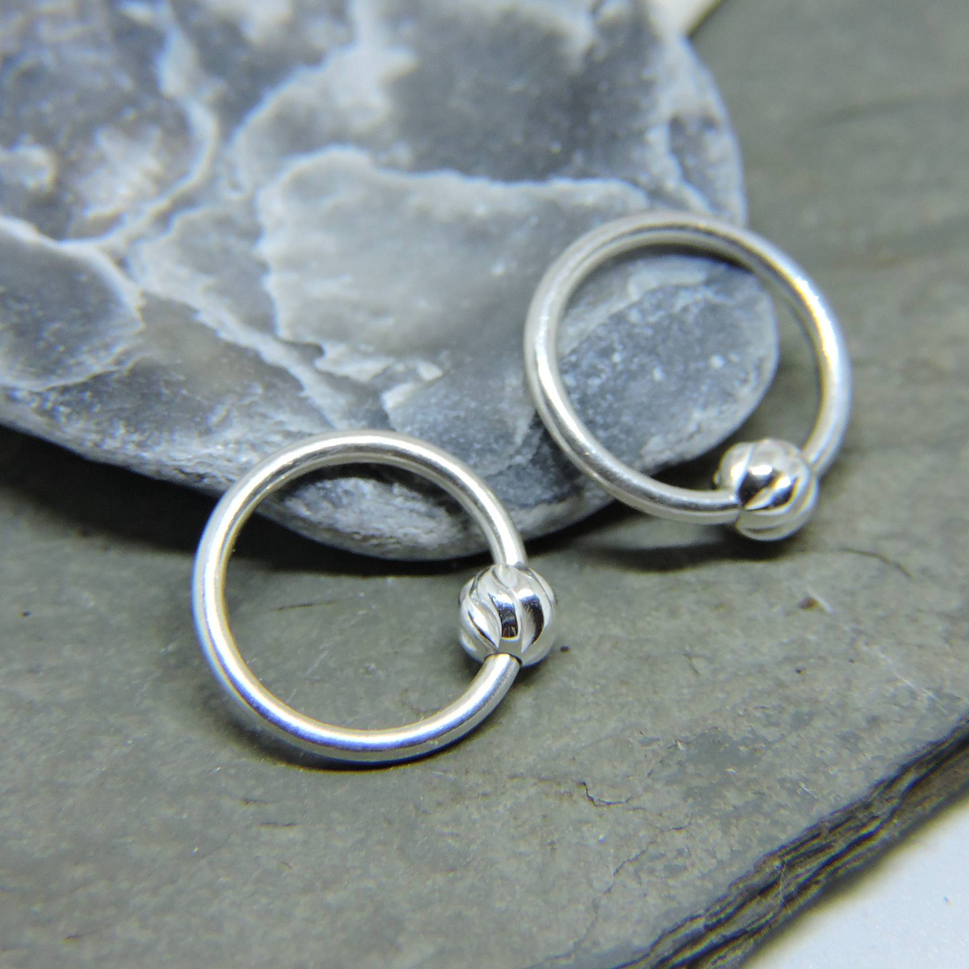 Knorpel Ringe 925 Sterling Silber Ohr Schmuck 16G Endlos Hoop Tragus Helix Daith Rook Knorpel Ringe 925 Sterling Silber Ohr Schmuck 16G Endlos Hoop Tragus Helix Daith Rook von JeweledNavel