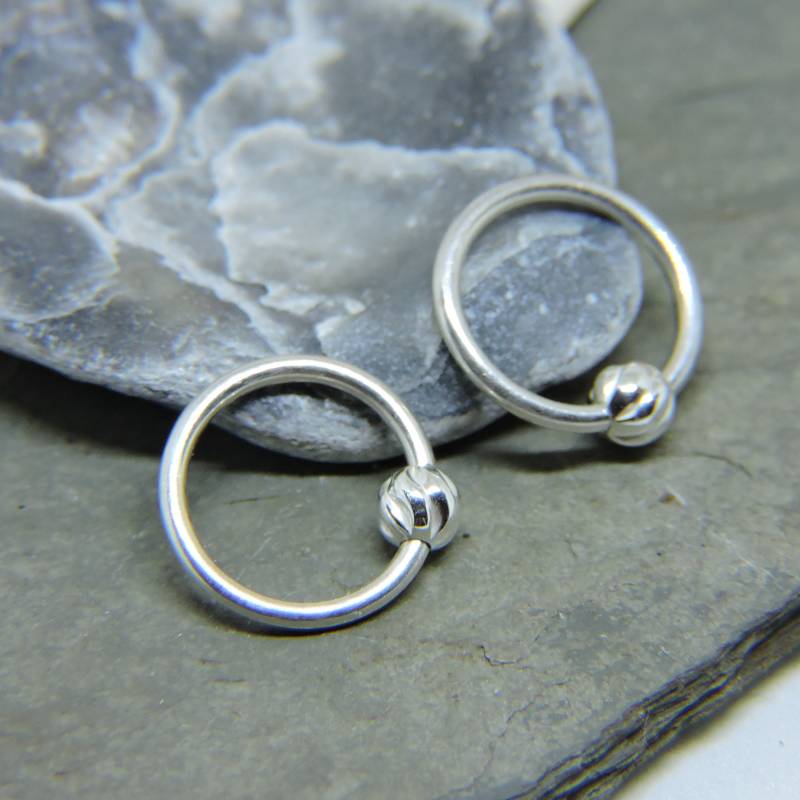 Knorpel Ringe 925 Sterling Silber Ohr Schmuck 16G Endlos Hoop Tragus Helix Daith Rook Knorpel Ringe 925 Sterling Silber Ohr Schmuck 16G Endlos Hoop Tragus Helix Daith Rook von JeweledNavel