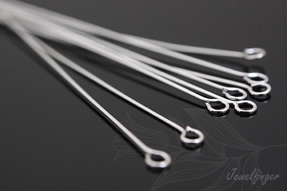 B010-10Gram/100Gram, Ternäre Legierung Überzogen 0.5 50 Mm Messing Eye Pin, Harter Typ B010-10Gram/100Gram, Ternäre Legierung Überzogen 0.5 50 Mm Messing Eye Pin, Harter Typ von Jewelfinger