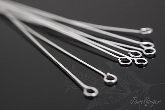 B010-10Gram/100Gram, Ternäre Legierung Überzogen 0.5 50 Mm Messing Eye Pin, Harter Typ B010-10Gram/100Gram, Ternäre Legierung Überzogen 0.5 50 Mm Messing Eye Pin, Harter Typ von Jewelfinger
