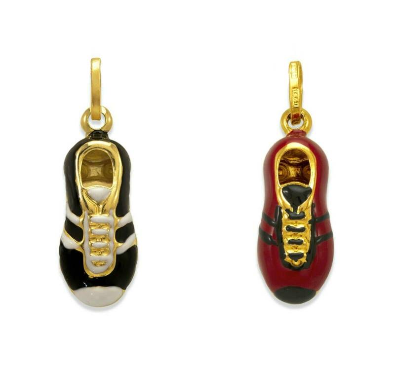 14K Solid Gold Fußball Schuh Anhänger Charme Emaille Sport Schmuck Männer Frauen 14K Solid Gold Fußball Schuh Anhänger Charme Emaille Sport Schmuck Männer Frauen von Jewelheartcalifornia