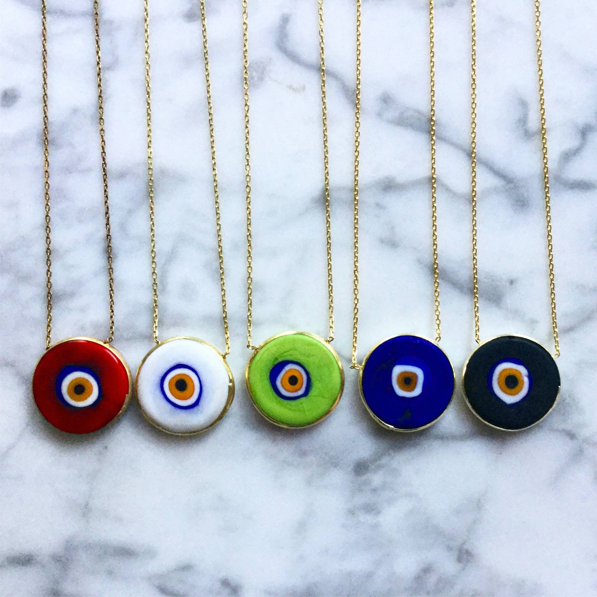 Böse Saugenkette in Grün, Weiß, Schwarz, Blau Oder Grün. Schutz Und Vormund Böse Saugenkette in Grün, Weiß, Schwarz, Blau Oder Grün. Schutz Und Vormund von JewelledBazaar