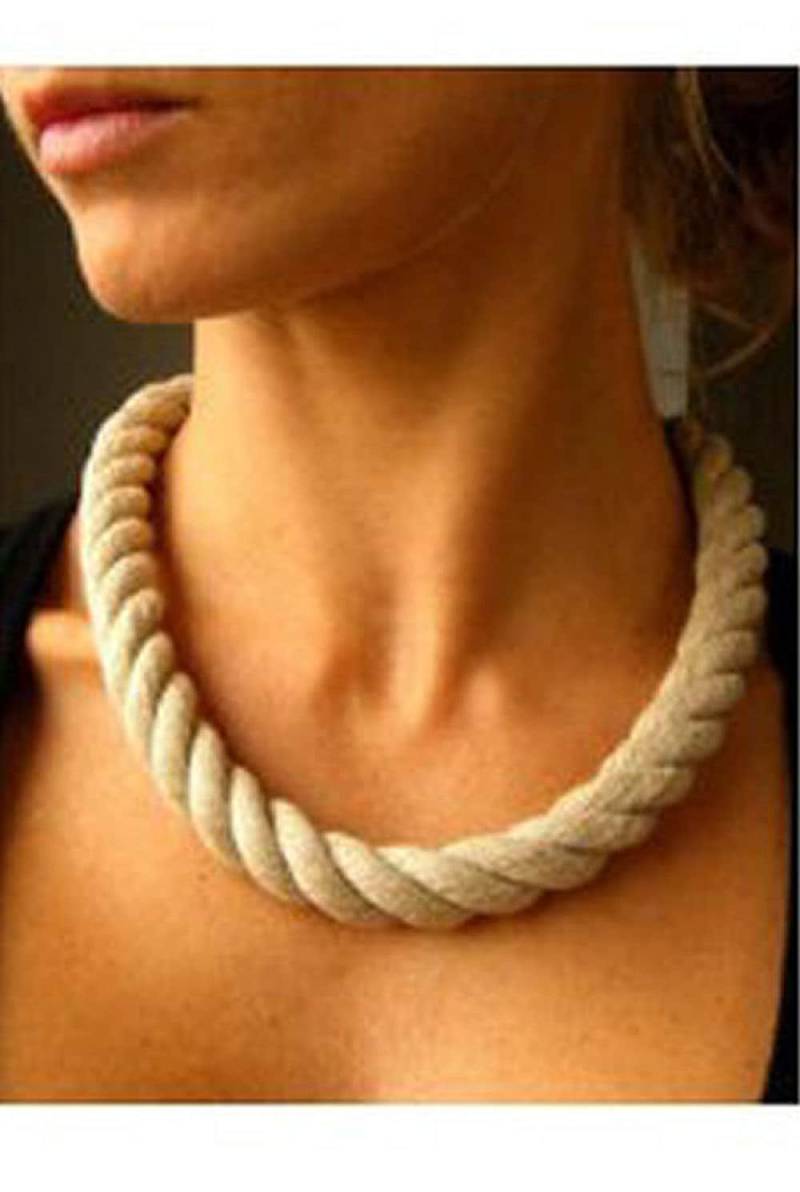 Leinenkette , Aus Leinen Gefertigt Für Anhänger, Modern Versilberte Verschlüsse, Individuell Neu Leinenkette , Aus Leinen Gefertigt Für Anhänger, Modern Versilberte Verschlüsse, Individuell Neu von JewellerWithSoul