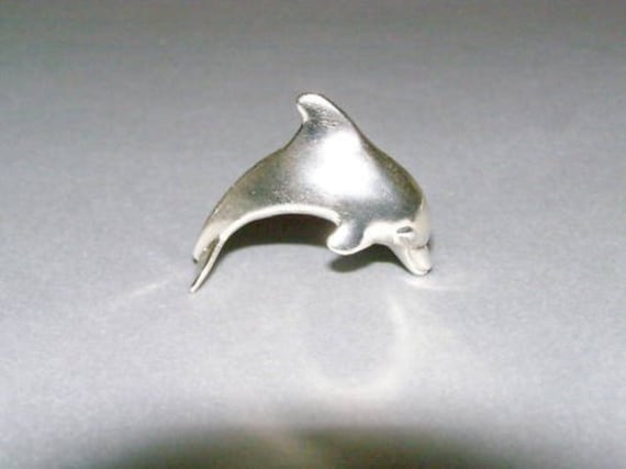 Nur Silber Delfin Anhänger Nur Silber Delfin Anhänger von JewelleryFlair