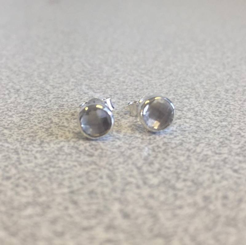 925 Sterling Silber Ohrstecker, Echte Kristall, Geburtsstein Für April, 5 Mm Rund, Sternzeichen 925 Sterling Silber Ohrstecker, Echte Kristall, Geburtsstein Für April, 5 Mm Rund, Sternzeichen von JewelleryStoreLondon