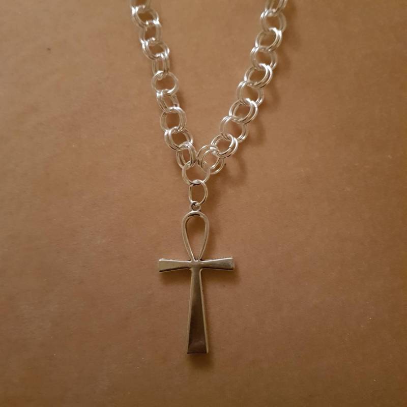 Kette Maille Mit Ankh Anhänger Kette Maille Mit Ankh Anhänger von JewellerybyALK