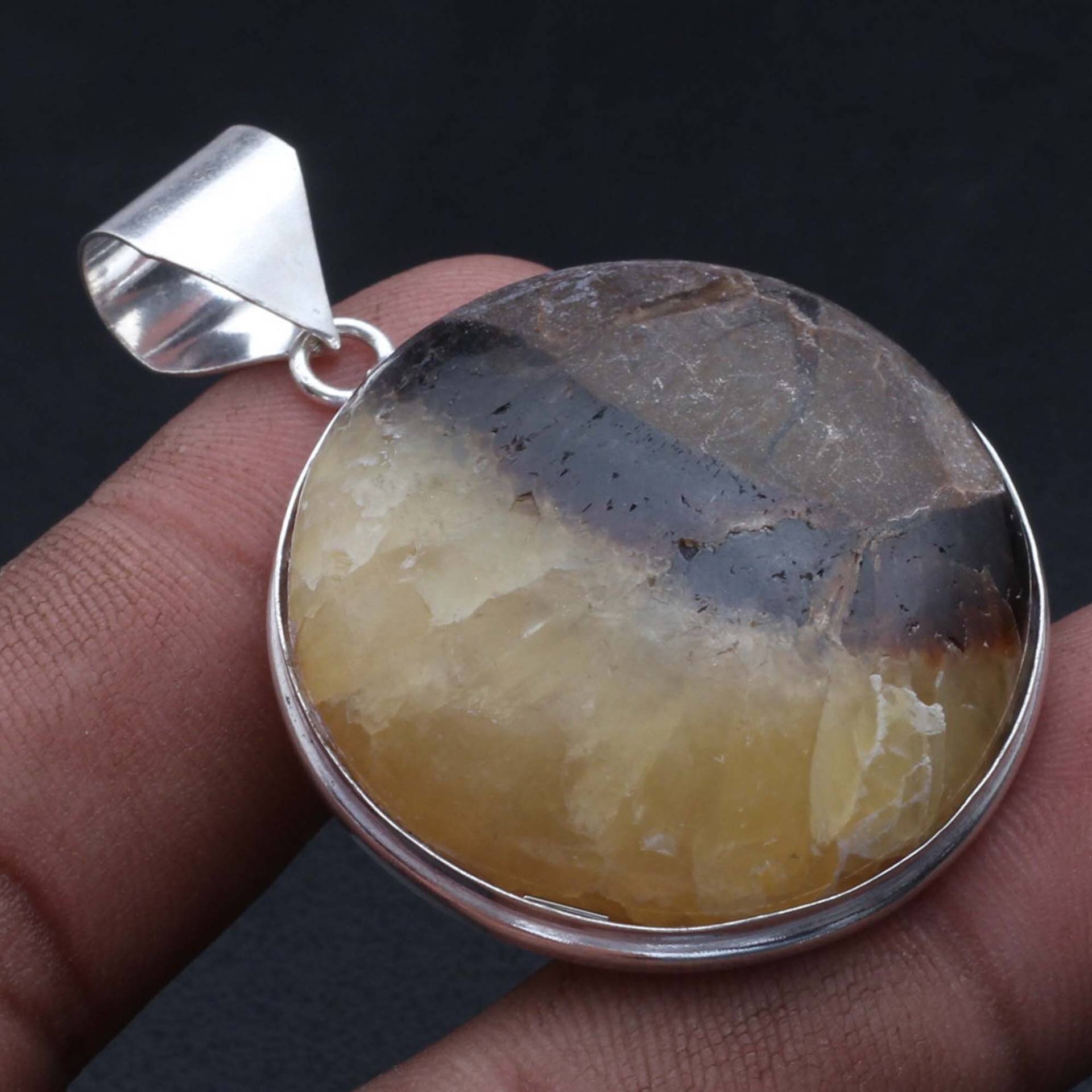 Septarian Edelstein Anhänger Schmuck Frau Geschenk Für Sie Neuer von JewelleryexportGifts