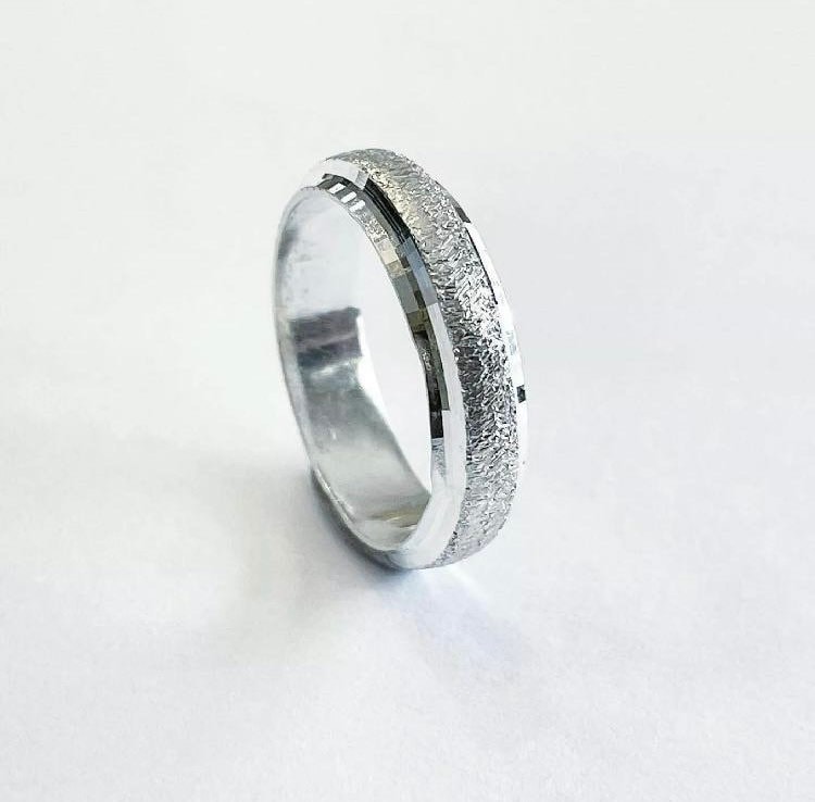 999 Reinsilber Ring Band Hochzeit Jahrestag Für Männer Und Frauen Custom Hand Made von JewelleryworkshopGB