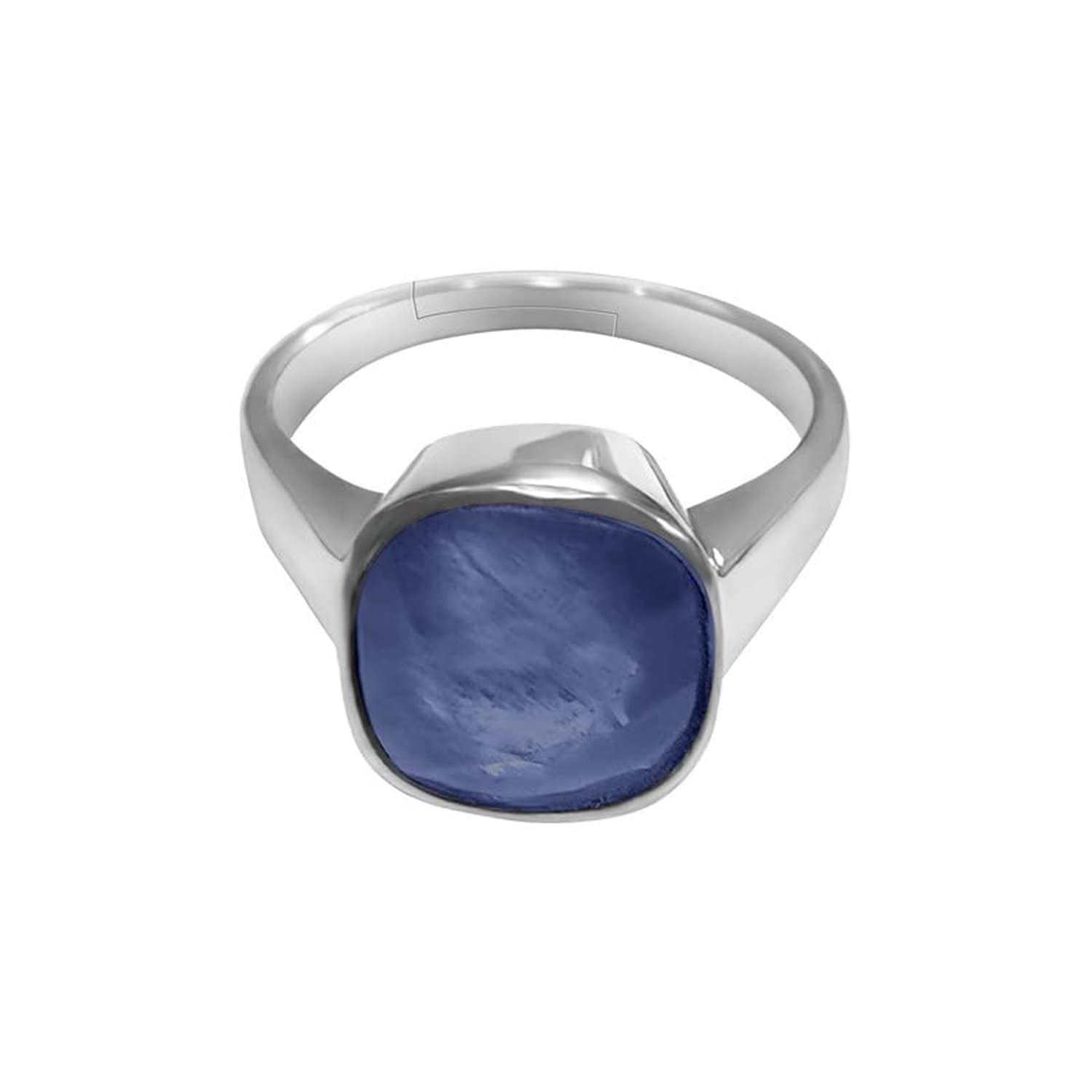 Blauer Saphirring/Saphirring/Saphirring in Sterlingsilber 925Er Ring Für Männer Und Frauen von JewellryHub