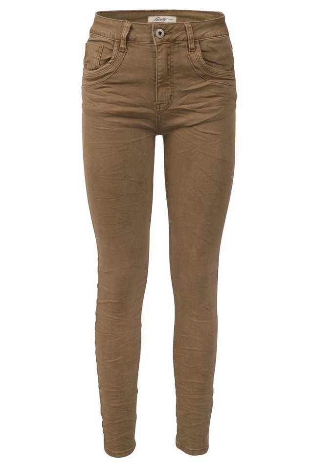 Jewelly Regular-fit-Jeans Stretch Boyfriend Jeans - Five-Pocket im von Jewelly