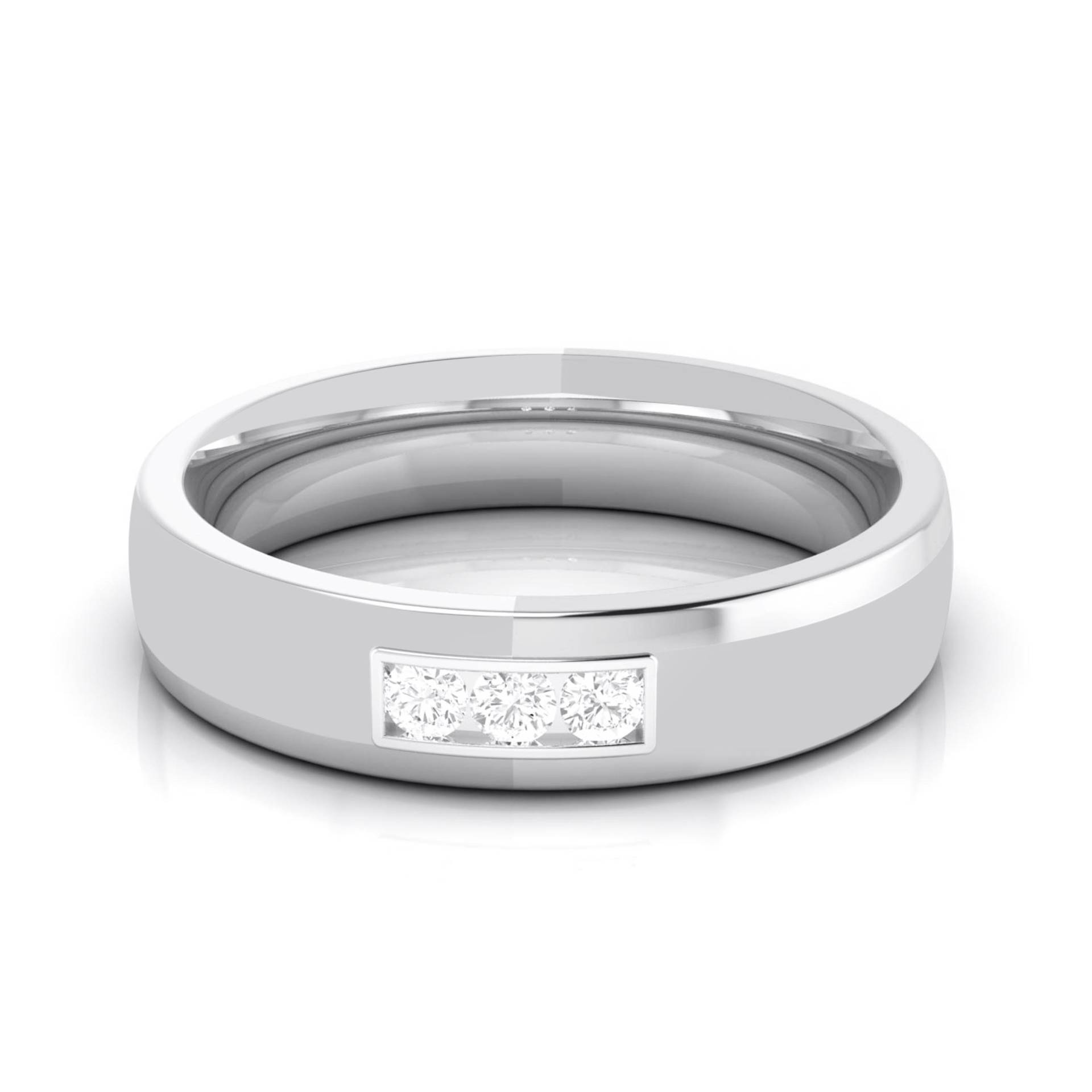 3 Diamant Platin Ring Für Frauen Jl Pt R-8011 von Jewelove