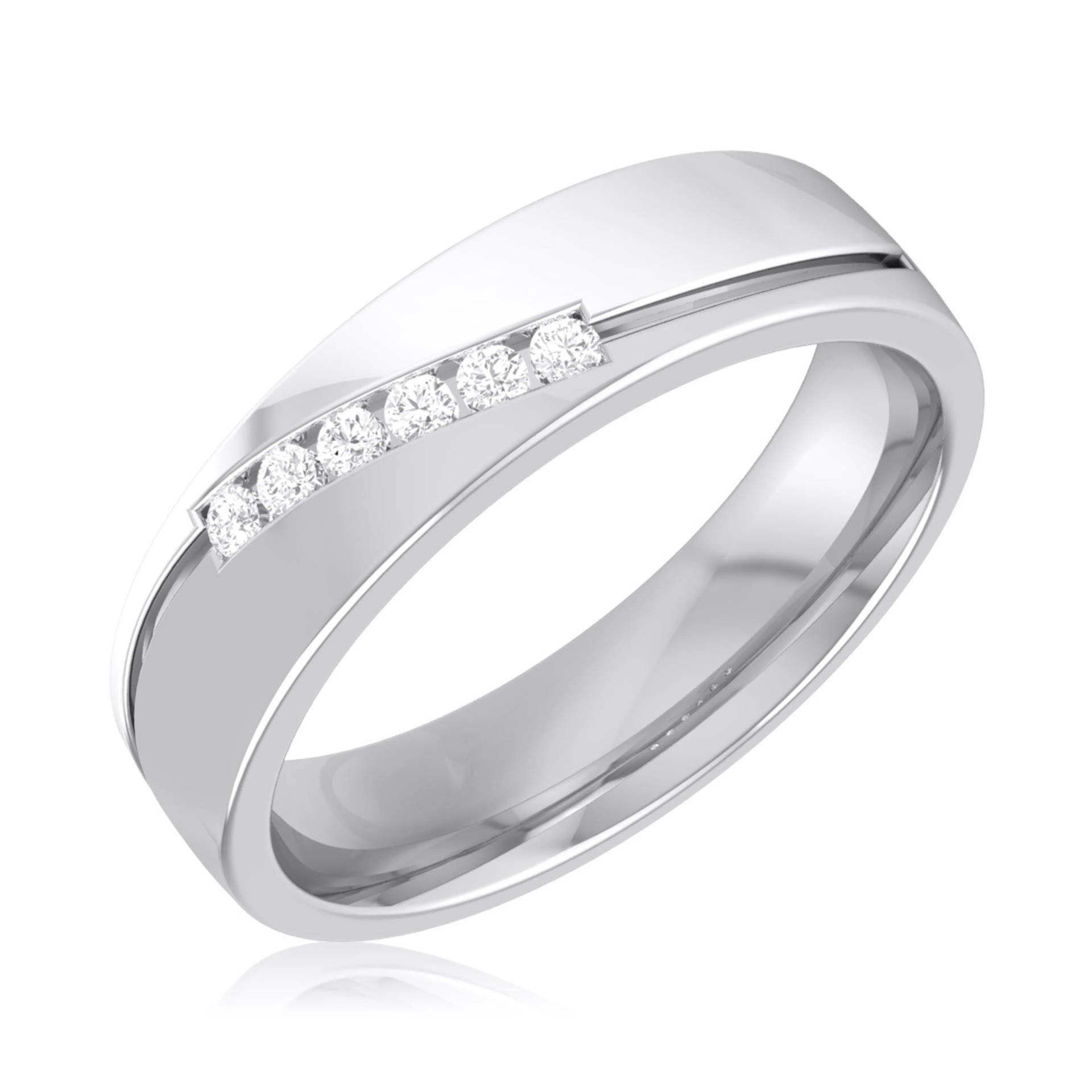 6 Diamant Platin Ring Für Frauen Jl Pt R-8009 von Jewelove