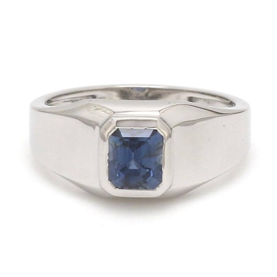 Ca. 1 Karat Blauer Saphir Platin Ring Jl Pt 1218 von Jewelove